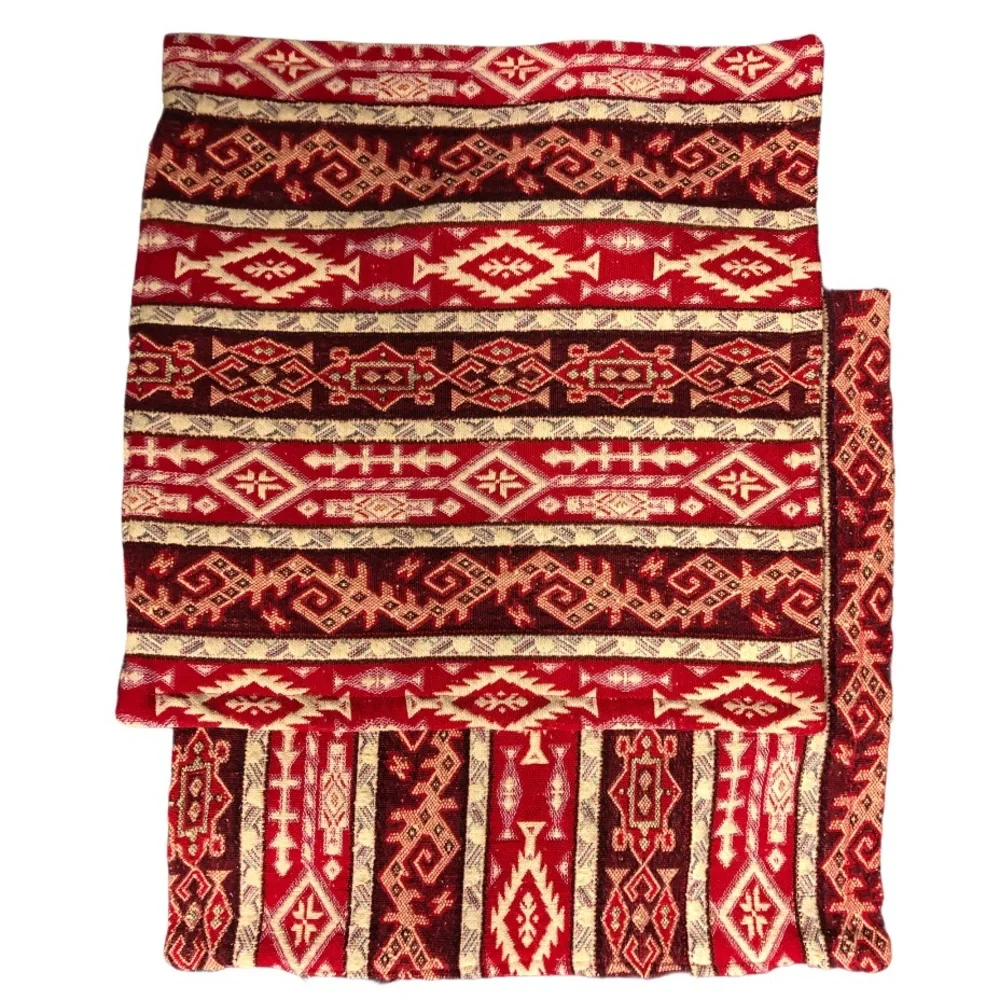 VTG SQUARE TRIBAL PILLOWCASES